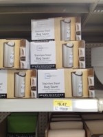 Plastic bag holder from Walmart