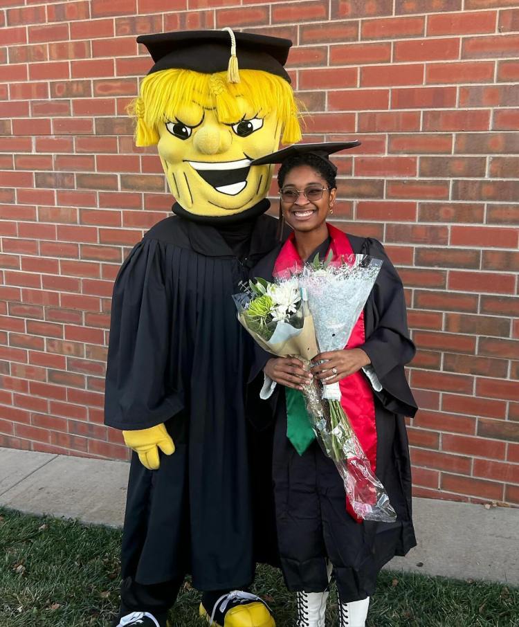 Nalah on Graduation day 12/17/2023